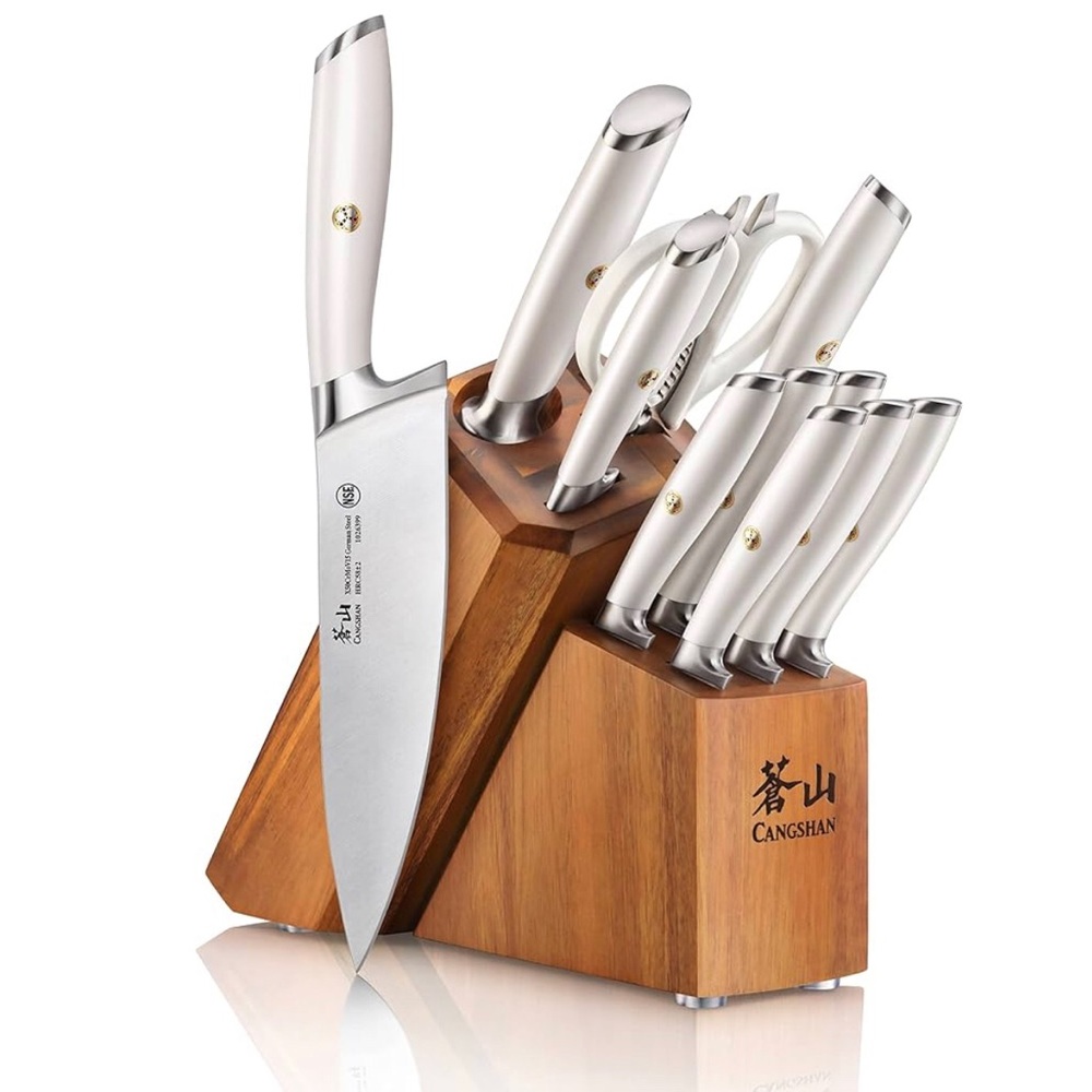 CANGSHAN 12 PIECE KNIFE SET ALPS SERIES